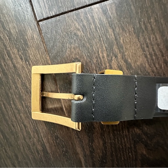 Kurt Geiger London 30mm Padlock Keeper Leather Belt - Size Small / Medium - Picture 9 of 12